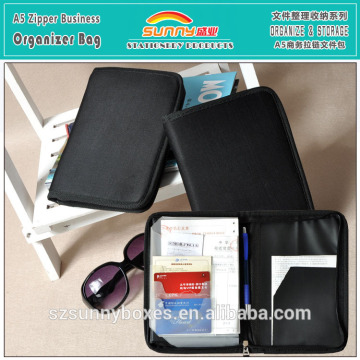 Automobiles Interior Accessories Cards & Documents Inner Pocket Car Organizer Bag With Zipper Closure