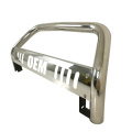 Iron U-shaped front bumper with baffle
