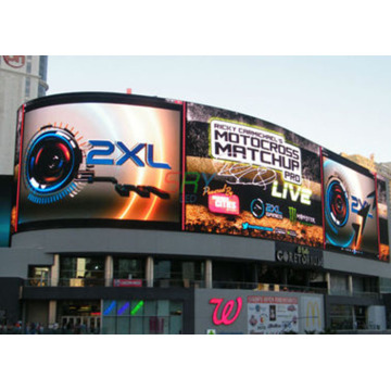 Long Life Span Outdoor Curved LED Display