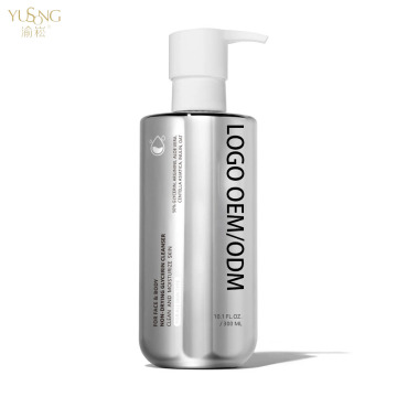 Cleanser facial de mousse de gel de glicerina para una limpieza profunda y humectación
