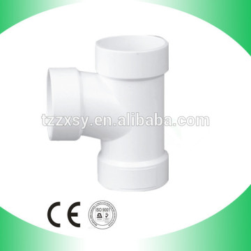 plumbing materials pvc drainage fitting dwv tee