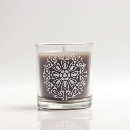 Decorative Customizable Logo Coconut Srtongly Smells Luxury Candles