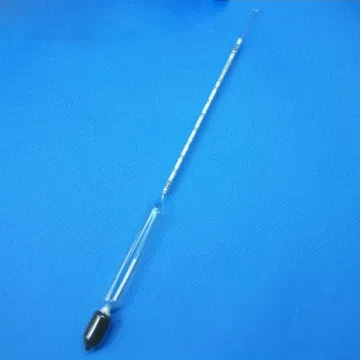 2PCS/lot 1.0-1.1/m3 glass Densitometers chemical laboratory glass liquid hydrometer densimeter Density Meter