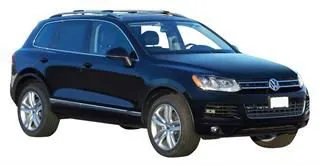 Volkswagen Touareg Roof Luggage Rack Cross Bar Whispbar for