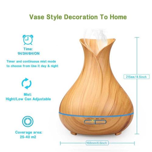 400ml Ultrasonic Electric Aroma Essential Oil Diffuser
