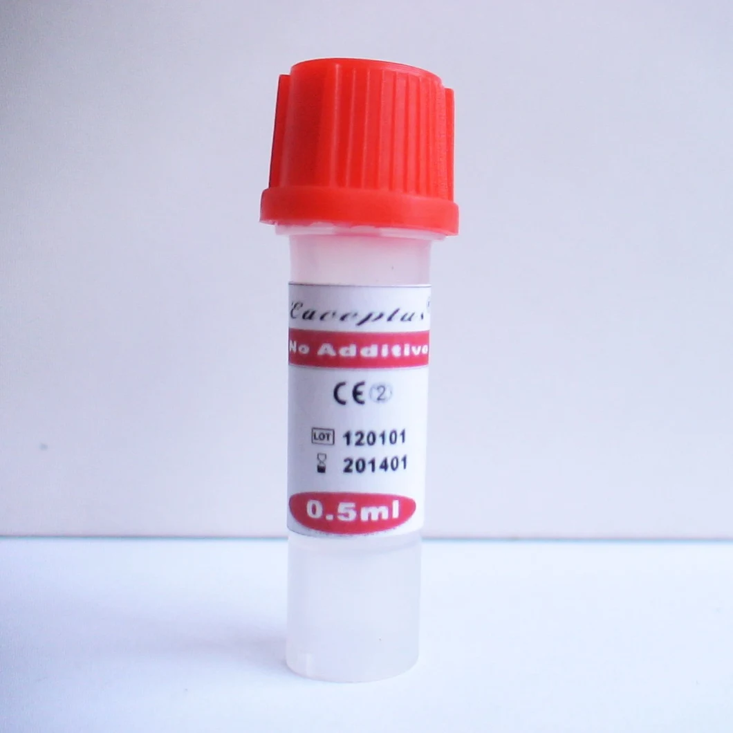 Tube de collection de micro-sang à vide jetable du fabricant Ajouter 3,8% de citrate de sodium