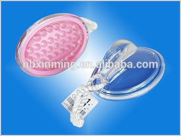 handheld mini scalp massager plastic hair scalp massager