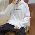 Custom Men's polyester cotton hooded sweatshirts