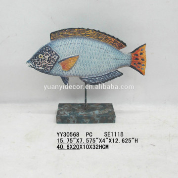 metal fish for table top, fish arts