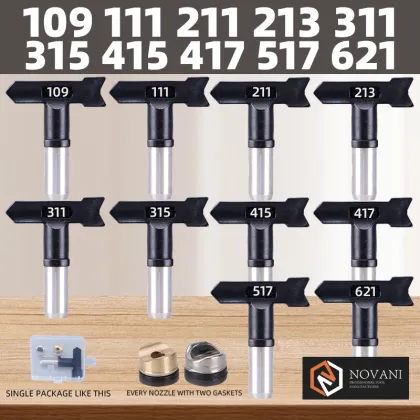 Hot Selling Reversible Airless Tips and Nozzles for Airless Paint Sprayers