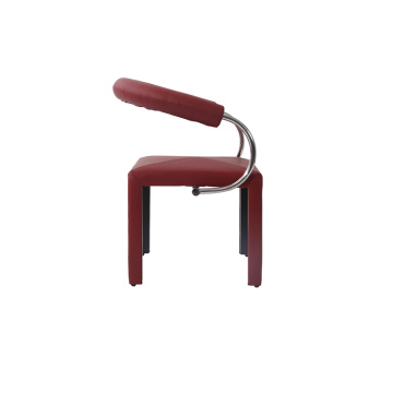 Arcadia Leather Lounge Chair Designed by Paolo Piva