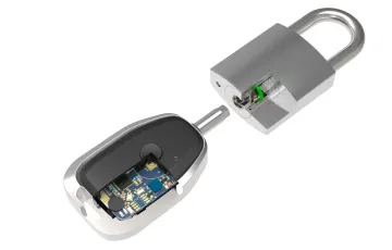 Smart Solutions Security Control Management Passive Padlock for Telecom Device