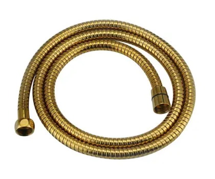 S/S flexible double lock extendable shower tube