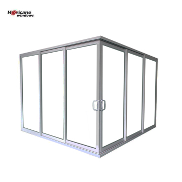 8 ft Sliding Glass Doors - Superhouse NFRC AS2047 Standard White Aluminium