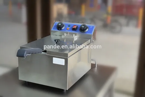 Single tank bencntop fryer