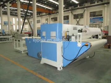 hot sale conveyor belt feeding PLC hot cutting machine