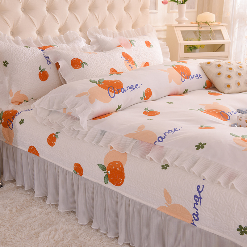 100% Microfiber Quilt entedida Conjuntos de cama de edredom