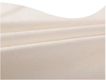 White Canvas Fabric for Home Textile