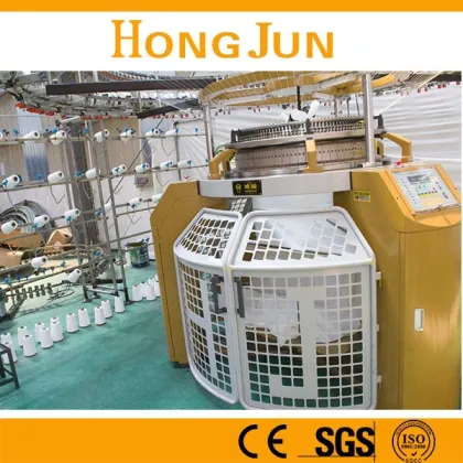 Single Jersey Circular Knitting Machine Equipped with Kern Liebers Sinker/Groz Beckert Needles from Professional Manufacturer