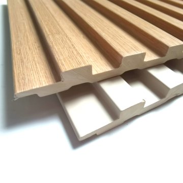 Customizable Moisture-Proof WPC Grille Wall Panels - Easy to Clean