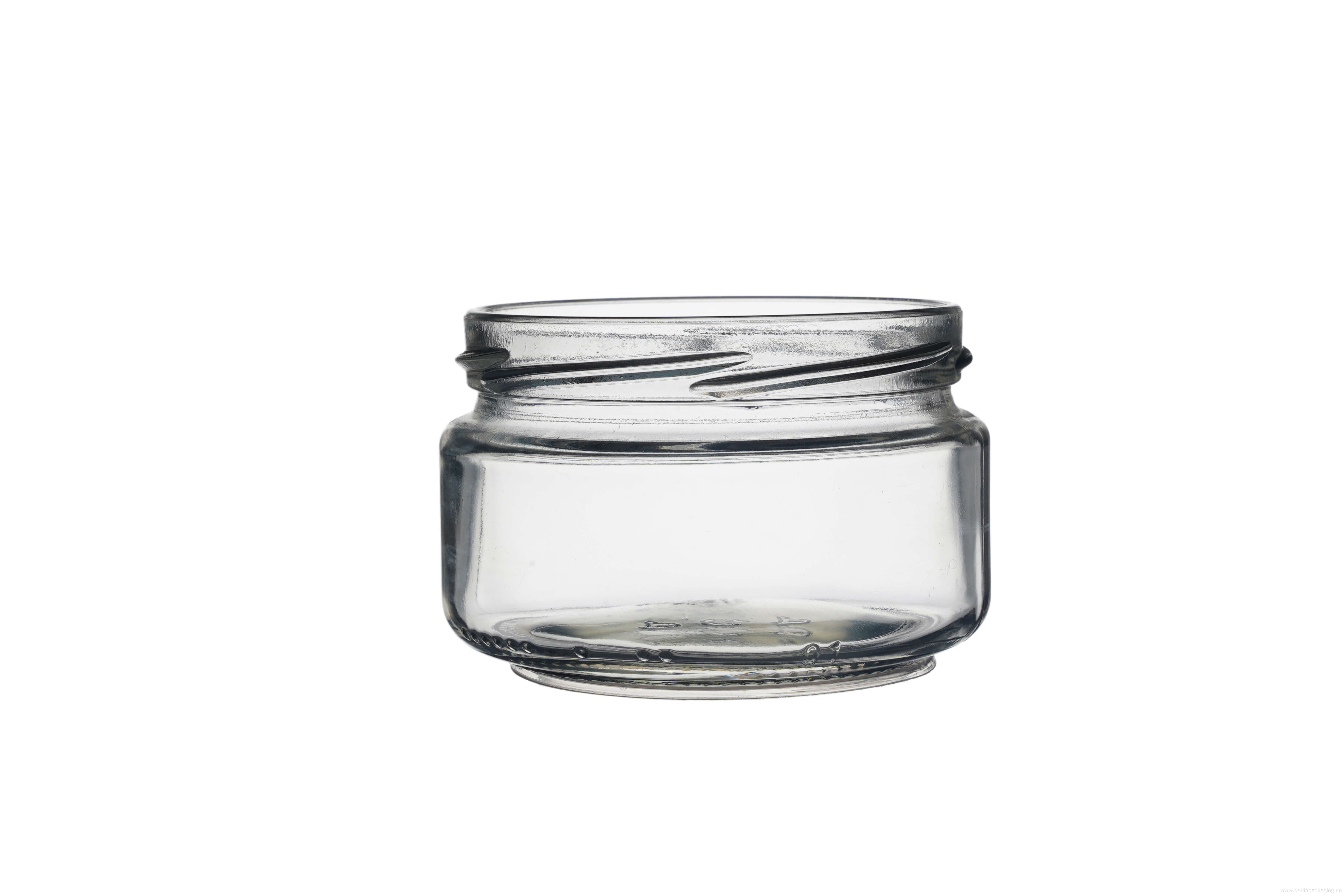 220ml Glass Straight Sided Jar