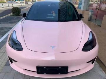 PET Pale Pink Car Body Glossy Film