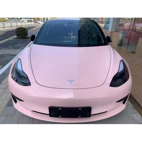 PET Pale Pink Car Body Glossy Film