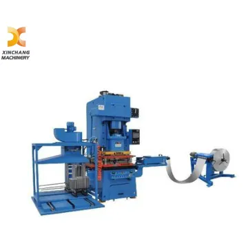 Small Aluminum Fin Punching Hole Press Machine with Stamping Die