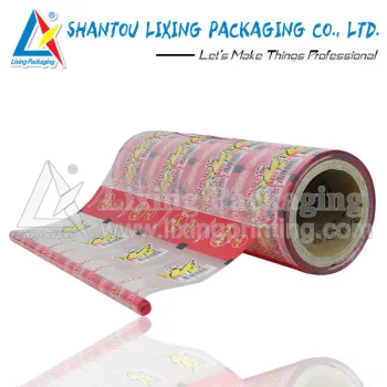 Ketchup packaging roll film
