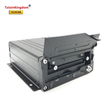 8CH AHD Mobile DVR with HDD and SD Card, 1080P H.265/H.264 for Trucks and Buses with G-Sensor