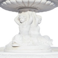 White Marble Customizable Garden Fountain Water Feature