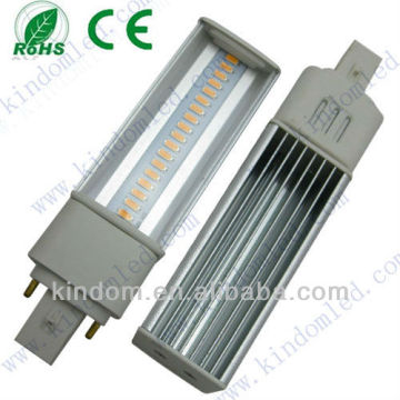 G24/G23 /E27 led 9W LED PL light, Isolating driver