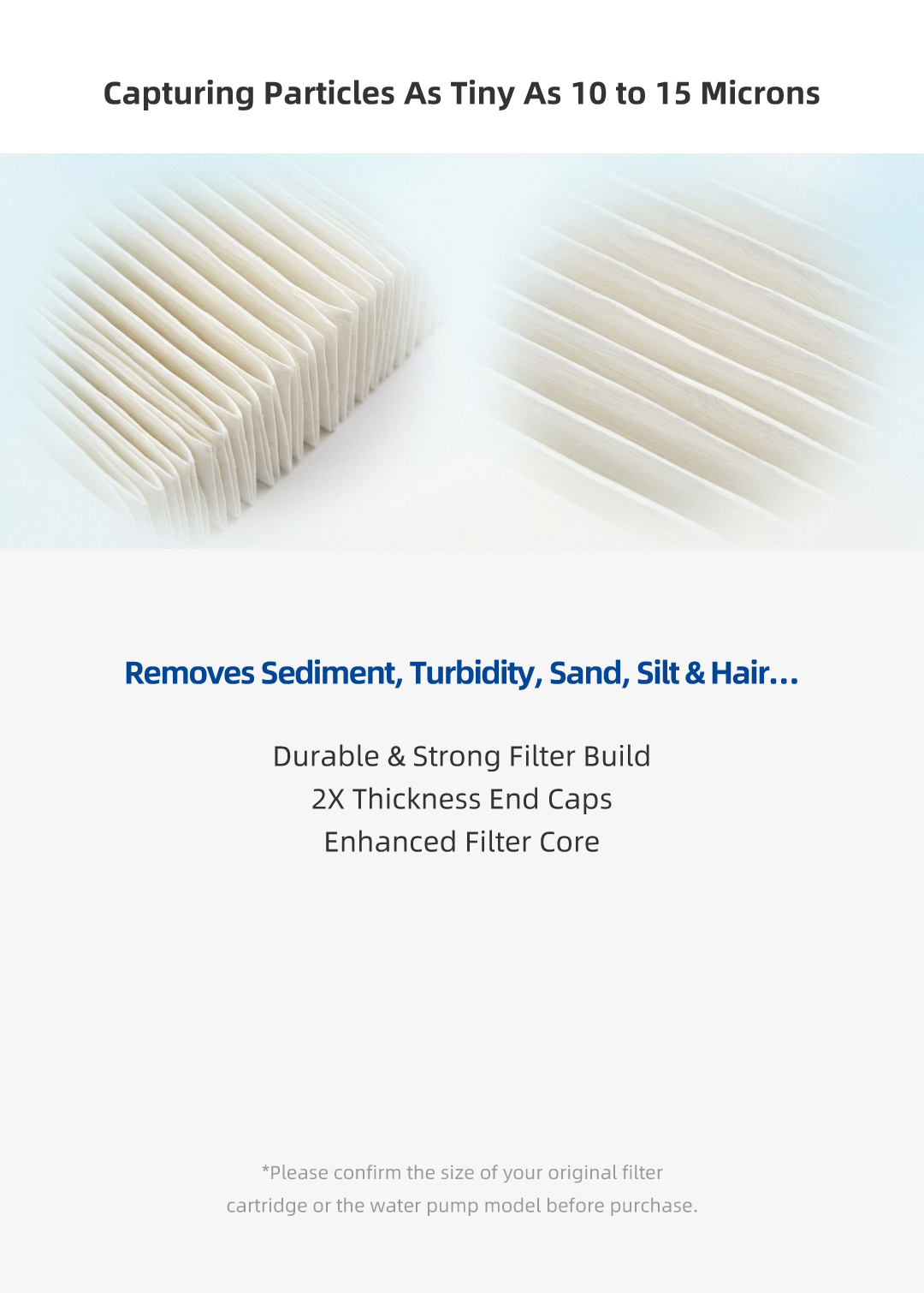 9.Swimming Pool Filter Cartridge Detail Page