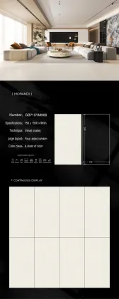 750*1500 Carbon Rock Board For Wall