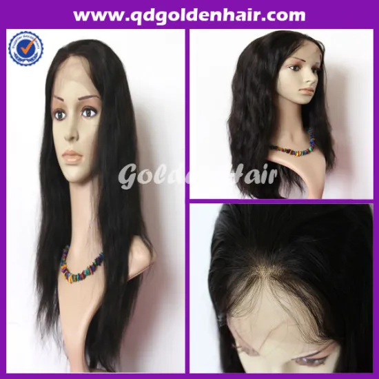 Golden Hair High Quality Virgin Remy Full Lace Brazilian Wig