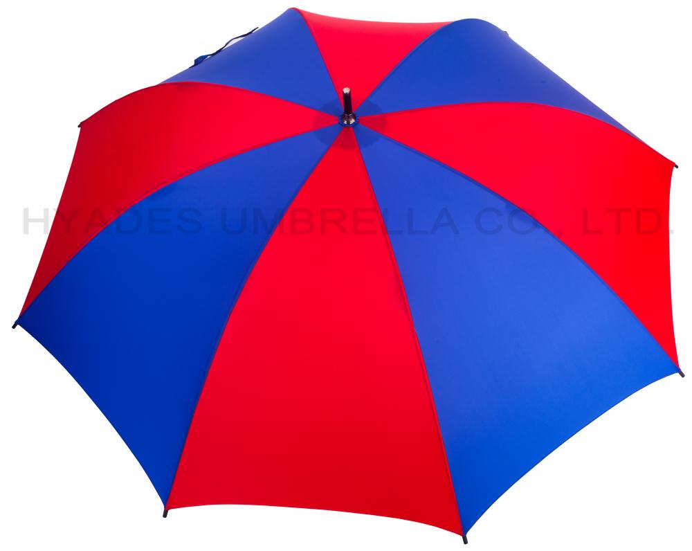 Lightweight Windproof Colored Manual Open Straight Umbrella