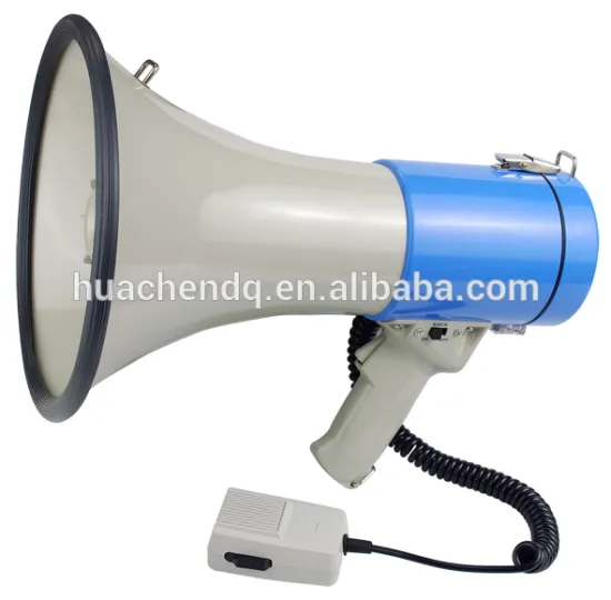 handheld 25-50w siren megaphone