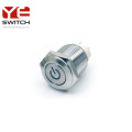 Yeswitch 16mm αντι-βανδαλική μεταλλική κουμπιά διακόπτη κουμπιού
