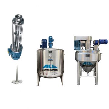 Food Grade Stainless Steel Mixing Emulsifying Tank for Mayonnaise and Honey