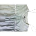 Women's Polester Blouse with Lace long-sleeved Shirt Blouse