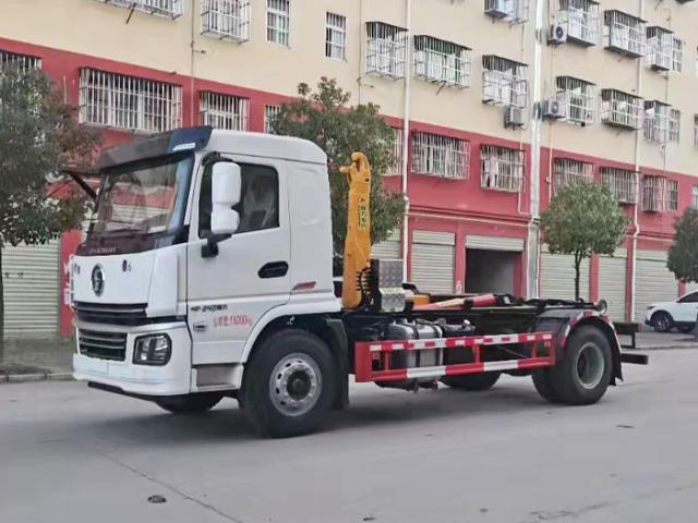 Hook Arm Garbage Truck 5 Jpg