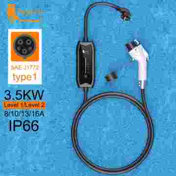Feyree Portable 3.5KW Ev Charging Cable - Single Phase Level 2