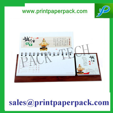 Full Color Printing Special Paper Printing Promotional Desk Calendar