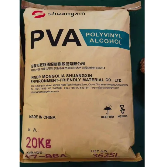 Inner Mongolia Shuangxin Alcohol PVA 2488 1788 2088