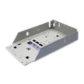 The EMI/RFI shielding metal housing