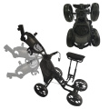 4 Rad Golf Push Cart mit Sitz