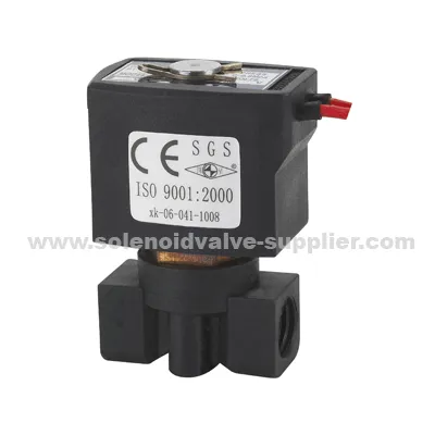 2/2 Way Plastic Ip65 Pneumatic Mini Solenoid Valve 