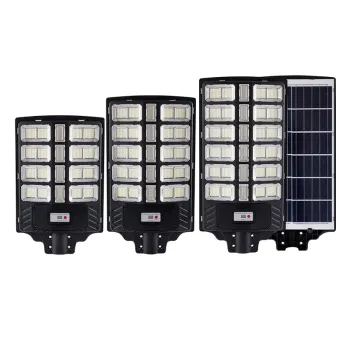 High Brightness Solar Street Light with Remote Control and Induction Technology for Outdoor Courtyard Lighting