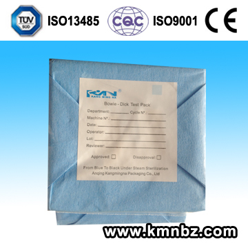 Bowie Dick Test Packaging for Sterilization Cabinet