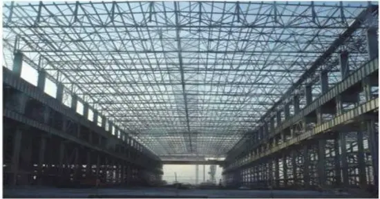 Structural steel frame construction